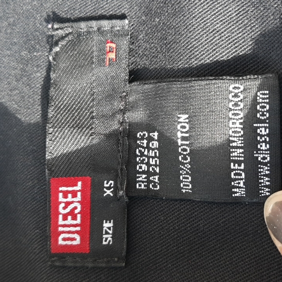 Diesel Size XS 100% Cotton Denim Jean Jacket - Picture 6 of 17
